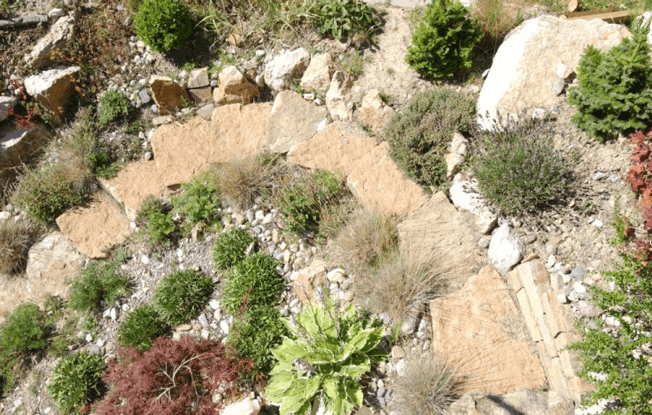 création d'escalier de jardin